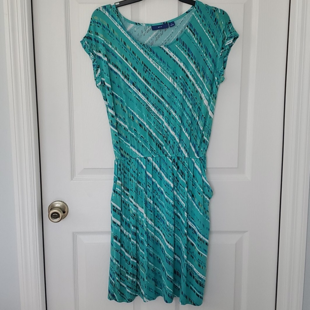Teal dress